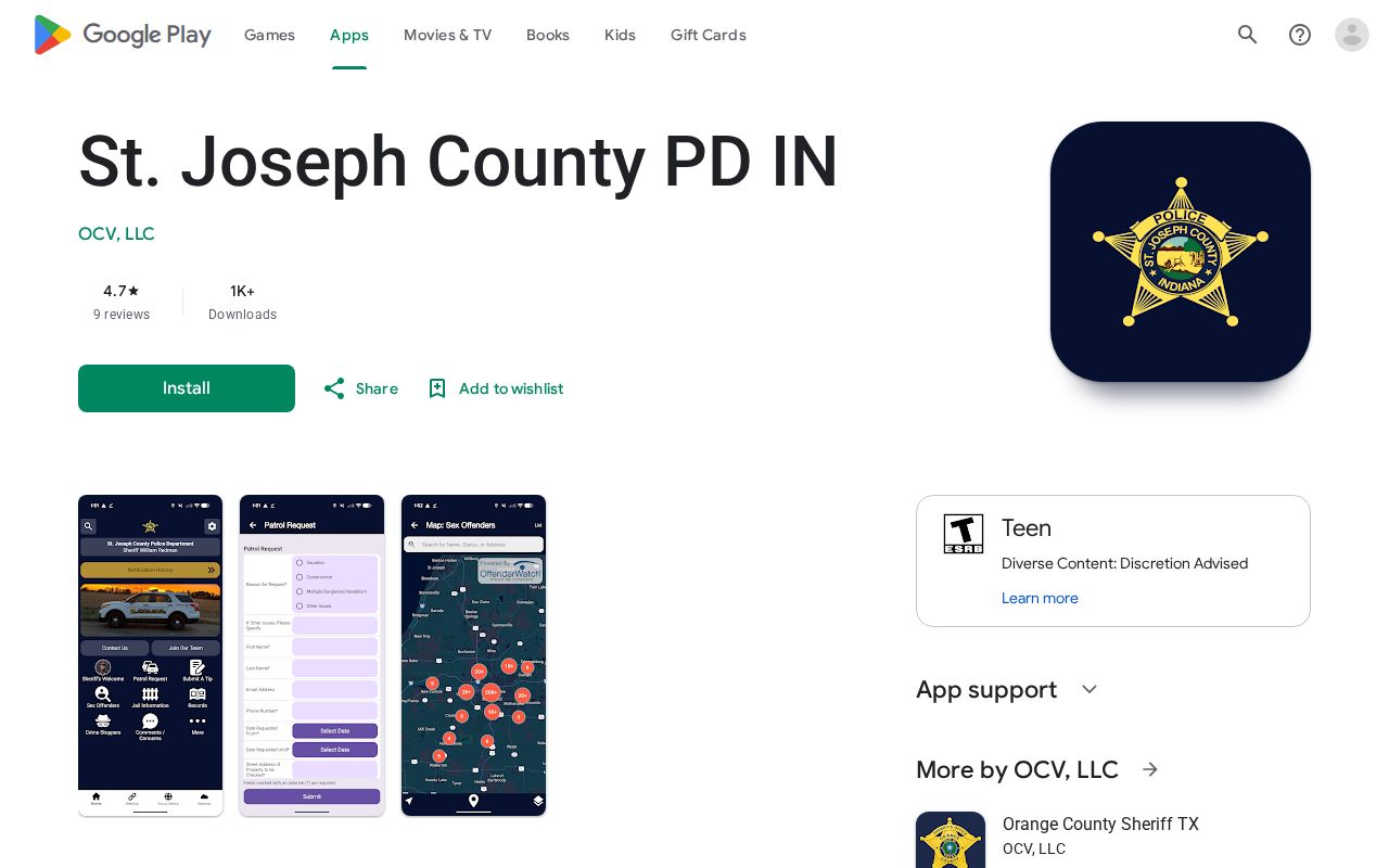 St. Joseph County official jail lookup and arrest records mobile app